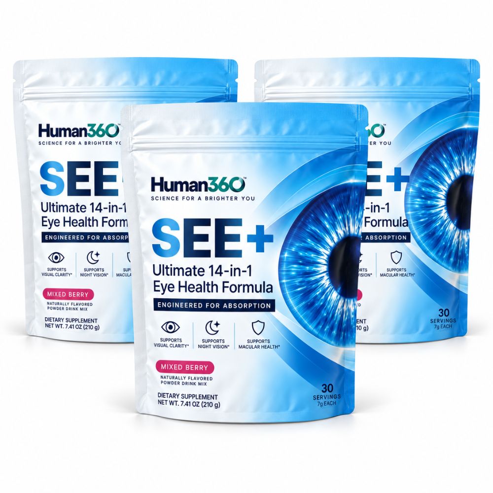 SEE+ Ultimate 14-in-1 Eye Health Formula - Engineered for Absorption