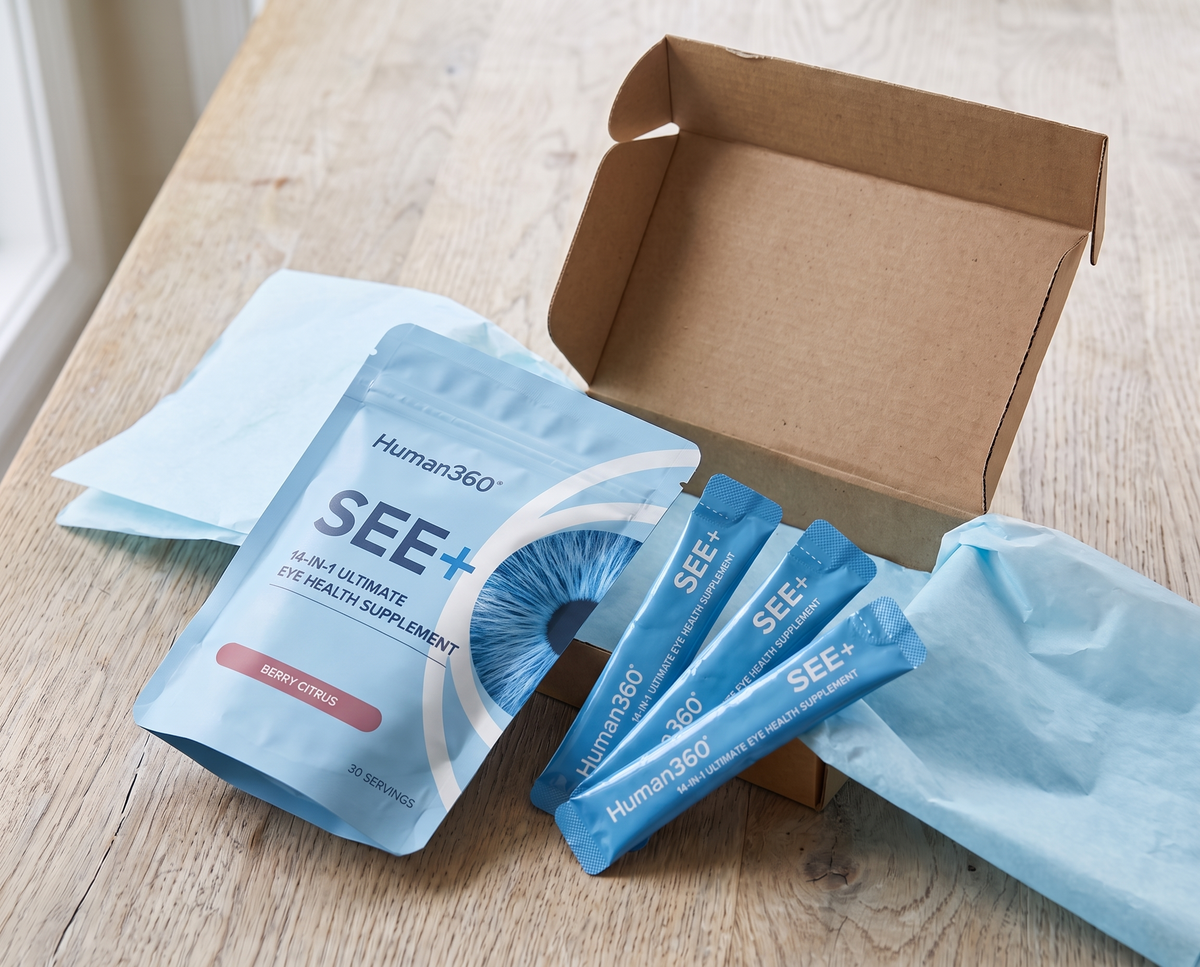 Illustrative SEE+ delivery photograph; not a real customer review.