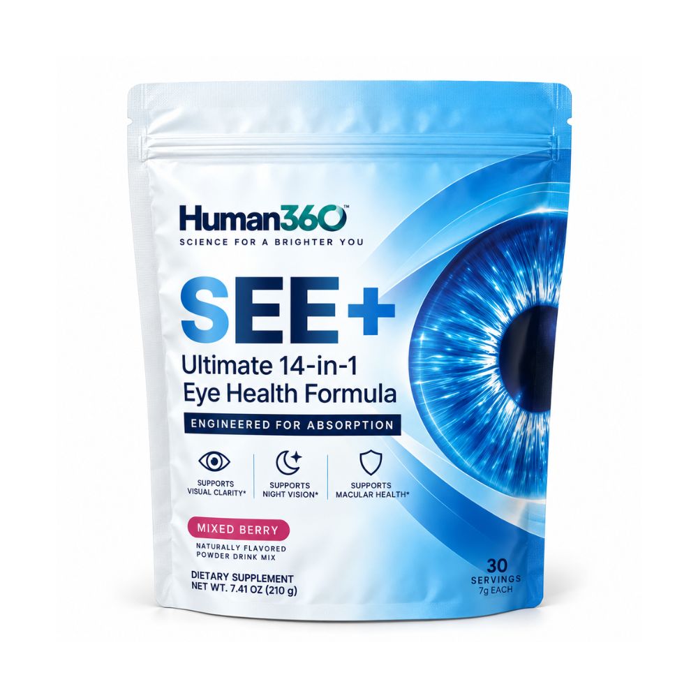 SEE+ Ultimate 14-in-1 Eye Health Formula - Engineered for Absorption